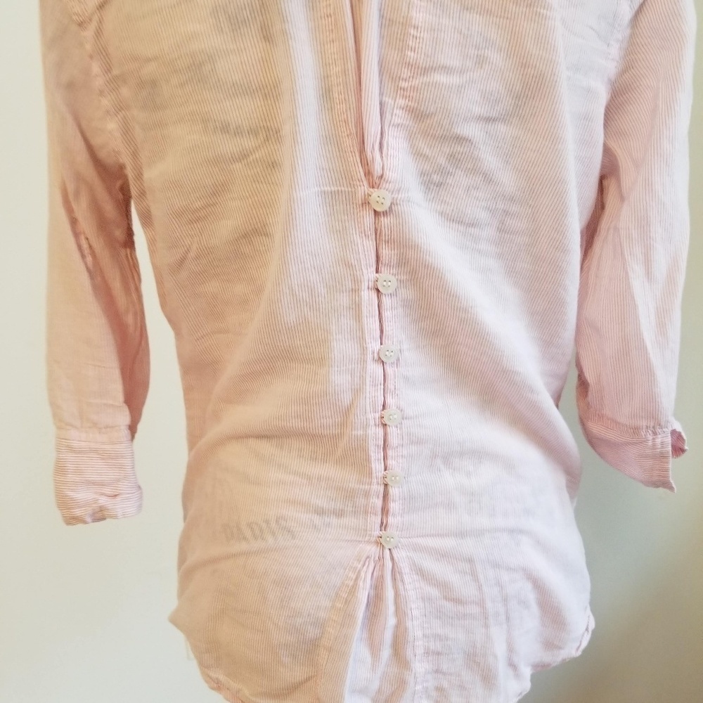 Cotton button down blouse - Picture 2 of 4